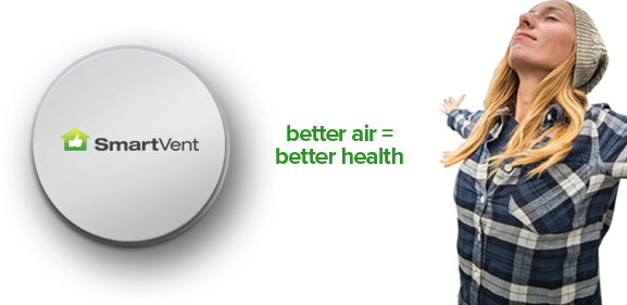 Woman breathing in fresh air